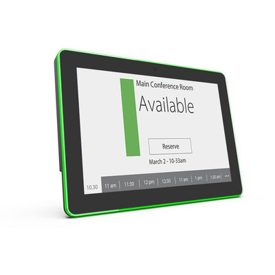 10.1 inç Konferans Odası Android Tablet RK3399 NFC POE Toplantı Odası Zamanlayıcı Led Işıklı Tablet PC