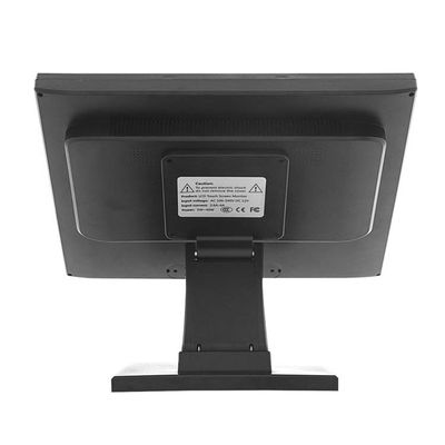 0.297mm 17 Inch Touch Screen Monitor, POS için 5ms touch screen duvar monitörü