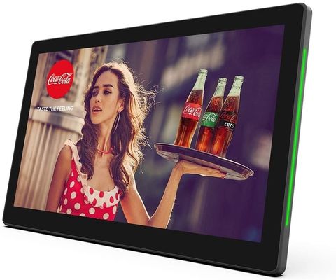15.6" FHD IPS Android Tablet, RK3288 Dört Çekirdekli 1.8GHz İşlemcili ve 10 Noktalı Kapasitif Dokunmatik Ekranlı