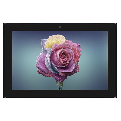 1.6GHz Quad Core Duvar Montajlı Android Tablet 10 Noktalı Kapasitif Dokunma ve Ethernet üzerinden Güç (POE)