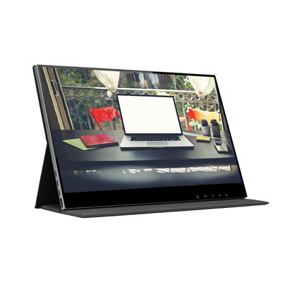 FCC 1920x1080 5ms Kablosuz Taşınabilir Dokunmatik Ekran Monitörü 13.3 Inch