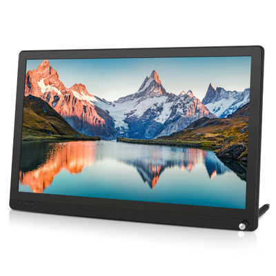 60Hz 15.6 inç USB C PC Monitörü / 11mm Bilgisayar Dokunmatik Ekran Monitörü