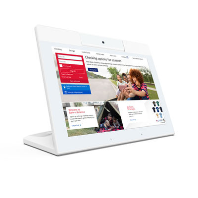 Masaüstü 2GB RAM 14 Inch Android Tablet NFC POS All In One Tablet Pc 250cd/m2