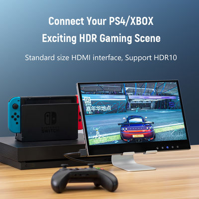 1080P HDR 5ms Portatif Kablosuz Dokunmatik Ekran Monitörü 178° Tam Görünüm
