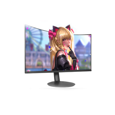 Siyah Masaüstü 2ms 1080p 60hz Eğimli Monitör / LCD PC Monitörleri