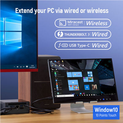 Hopestar 15,6 İnç Ultra İnce Full HD IPS Dokunmatik Ekran Monitör (Ticari ve Endüstriyel Kullanım İçin)