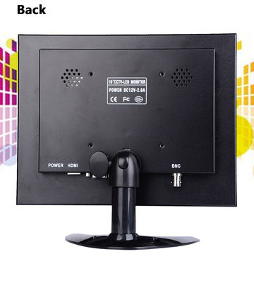 24VDC 10 Inch LCD Otomobil Monitörü 300cd/m2 HDMI USB VGA HD Çözümlü LCD Ekran