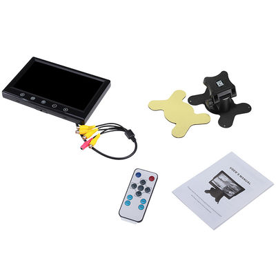4 Video Giriş 9 Inch 5ms LCD Araç Monitörü 1024X600 Otobüs Kamyon için