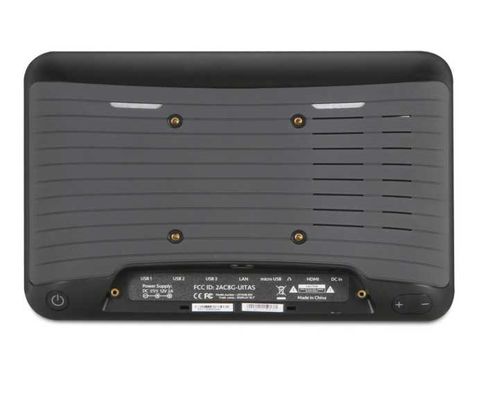 8 inç girişi 12V 1.5A RJ45 POE RK3288 ile tek bir dokunmatik ekranlı bilgisayar