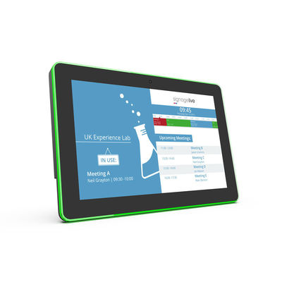 10Toplantı odası için.1 inç IPS POE Güçlü Android Tablet PC ile RK3288 Quad Core