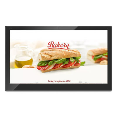 21.5 inç RK3288 RK3399 All In One Touch Screen PC 4G LCD Duvar Montu