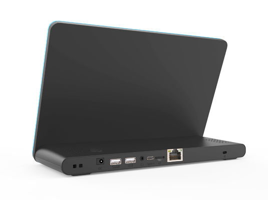 10.1 İnç Android 8.1 Hepsi Bir Arada Dokunmatik Ekranlı PC, LED Işık Çubuğu ve Dört Çekirdekli Cortex A7 İşlemcili