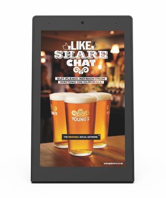 RK3128 Quad Core 8 Inch Android Tablet Dikey Dokunmatik Ekran L Şekli