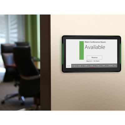 10Toplantı odaları için LED Işık Çubuğu ile.1-inç NFC POE Duvar Montajlı Android Tablet