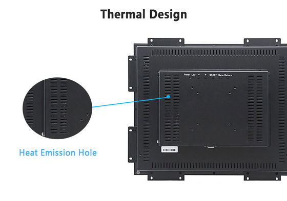 Dahili dokunma 5ms 6ms Açık çerçeve dokunma ekranı monitörü TFT LED LCD IPS