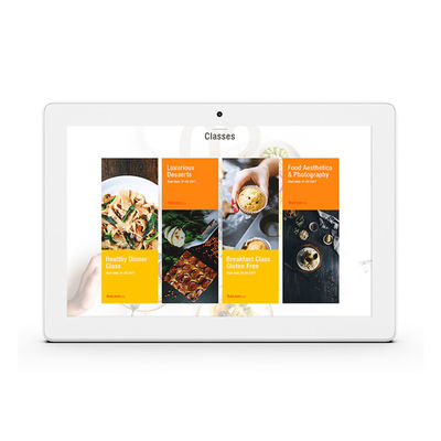 Kalite  10 Inch 4G SIM Slot Wall Mount POE Meeting Room PC Android RK3288  USB OTG Fabrika