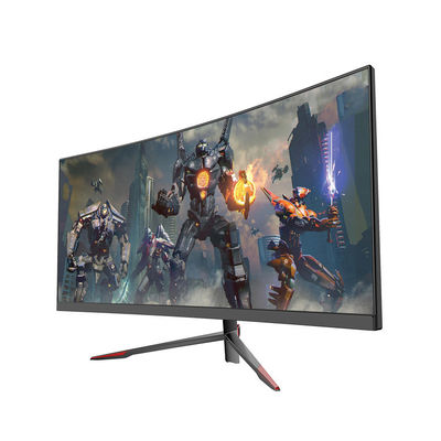 Kalite  1800R 30 Inch Ultrawide Curved Monitor High Definition 8 Bit 2560x1080 Frameless Fabrika