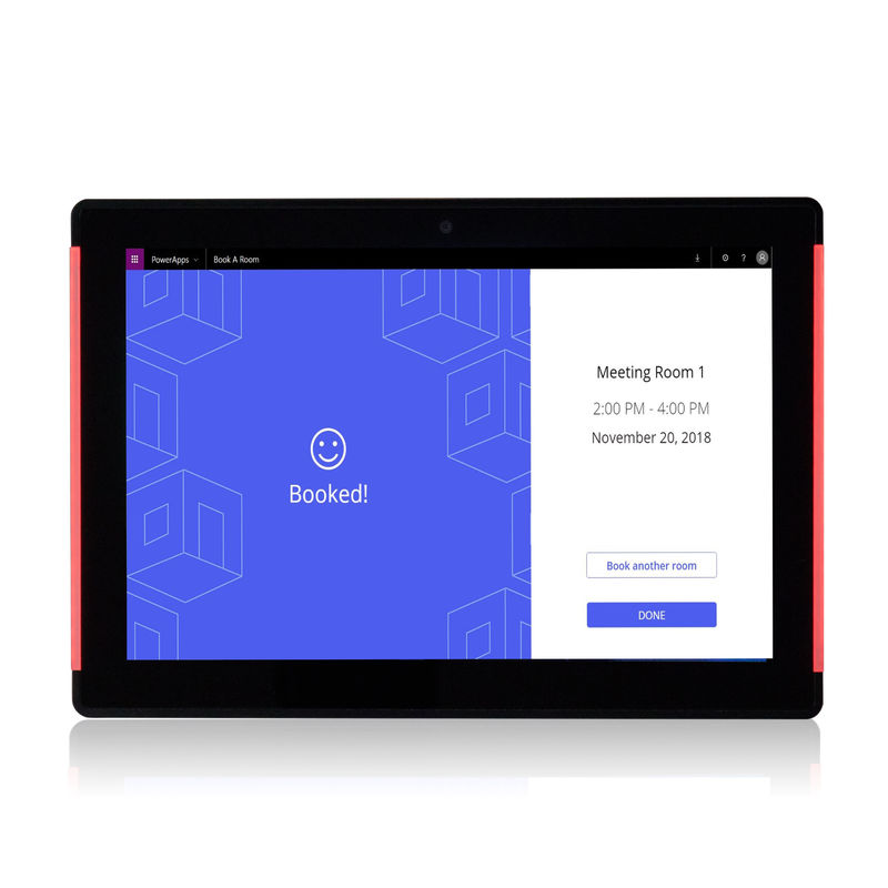 15.6 inç RK3566 Konferans Salonu Rezervasyon Tablet Çift Taraflı Işıklı