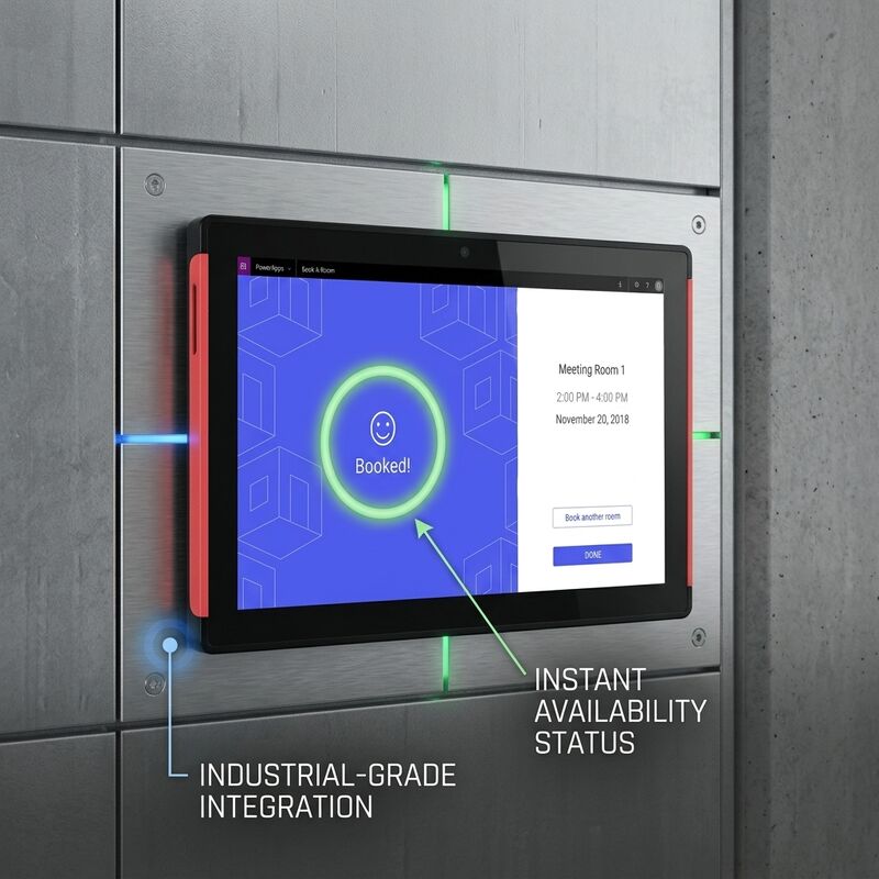 15.6 inç RK3566 Konferans Odası Tablet POE Gücü ve Çift Taraflı Işıklandırma