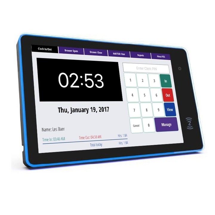Konferans Salonu Programı Ekranı 13.3 Inç Ekranlı Android Tablet RK3568 CPU 5.0M/P Kamera ve Çevresi LED Işık