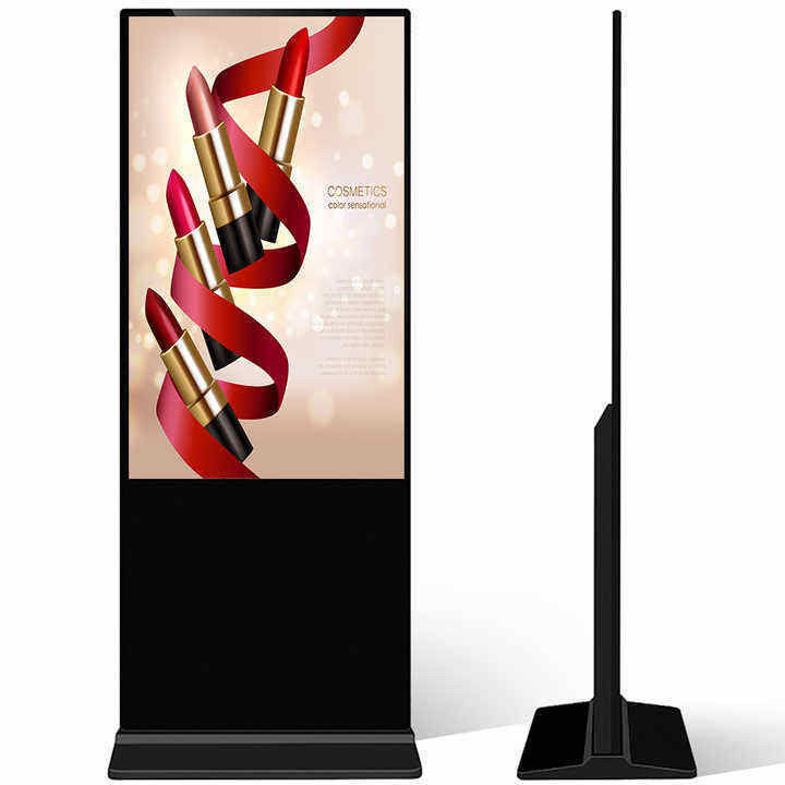 75 inç Dikey AD Kiosk LCD Reklam Ekranı Android Dokunmatik Ekran Yerde Dikilen Totem