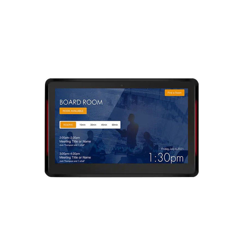10.1 Inç RK3399 2+16GB Duvar Montajlı Konferans Salonu Tablet NFC POE Toplantı Salonu Rezervasyon Sistemi
