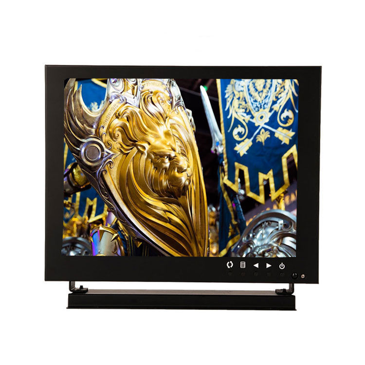 350 cd/m2 12 Inch CCTV Bilgisayar Monitörü Rohs LCD Güvenlik Ekranı 1024×768