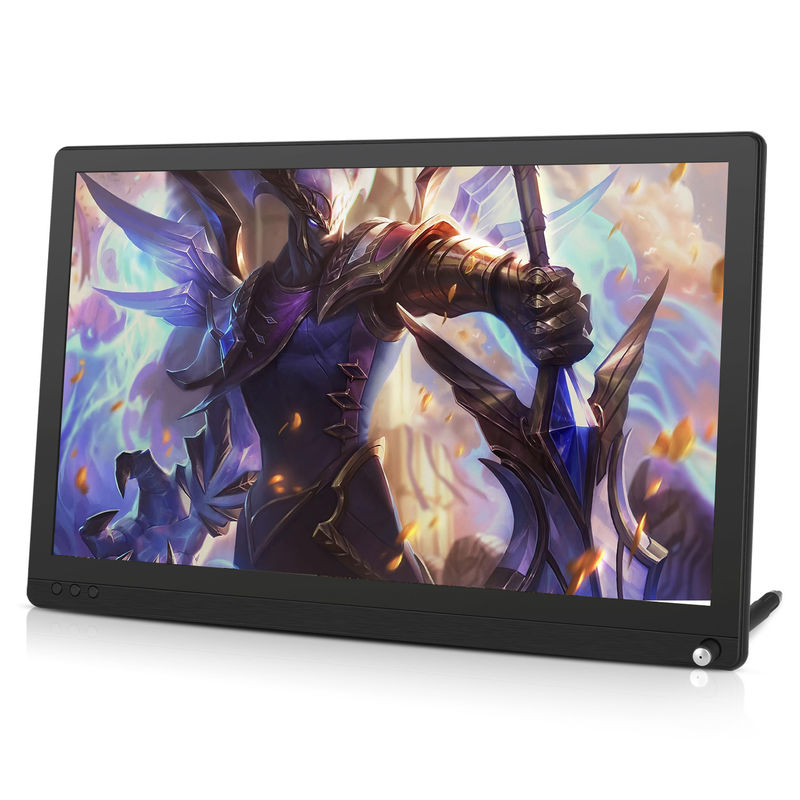 15.6 Portatif 1080p HD Hopestar LCD Dokunmatik Ekran Monitörü Plug And Play Tipi
