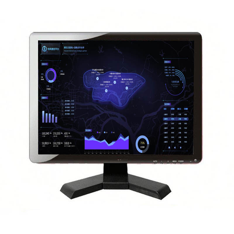 15 Inch Hopestar LCD CCTV Monitor BNC USB HDMI Girişi 2 Yıllık Garanti
