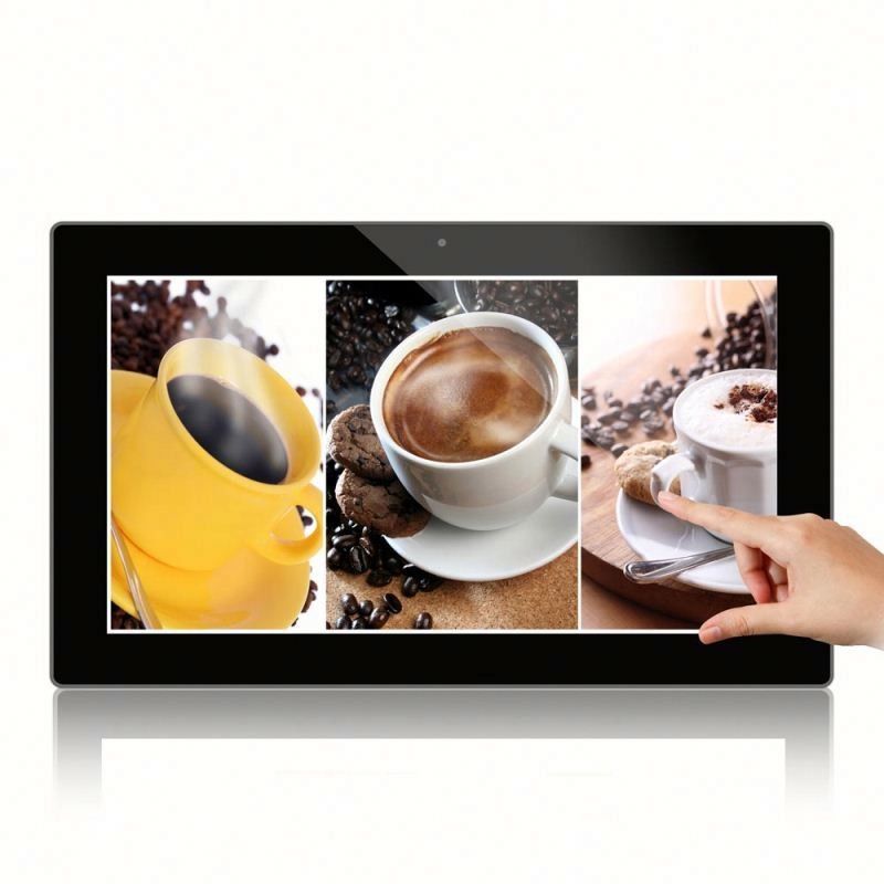 24 Inç RJ45 PoE All-in-One Android Tablet 350cd/m2 Işıklılık İçeride Kullanımı