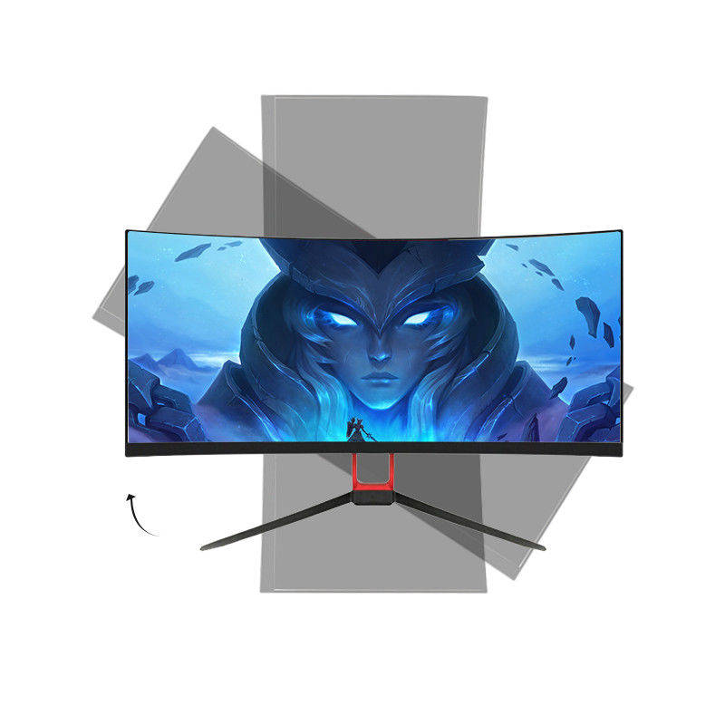 1500R 30 Inch 200hz Monitör Duvar Monitörü Döner Standlı Oyun Monitörü