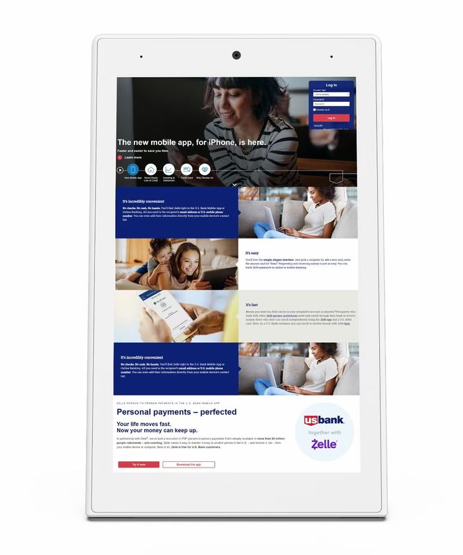 8 İnç Dört Çekirdekli Android Tablet, Profesyonel Geri Bildirim Cihazı için 10 Noktalı Kapasitif Dokunmatik Ekranlı