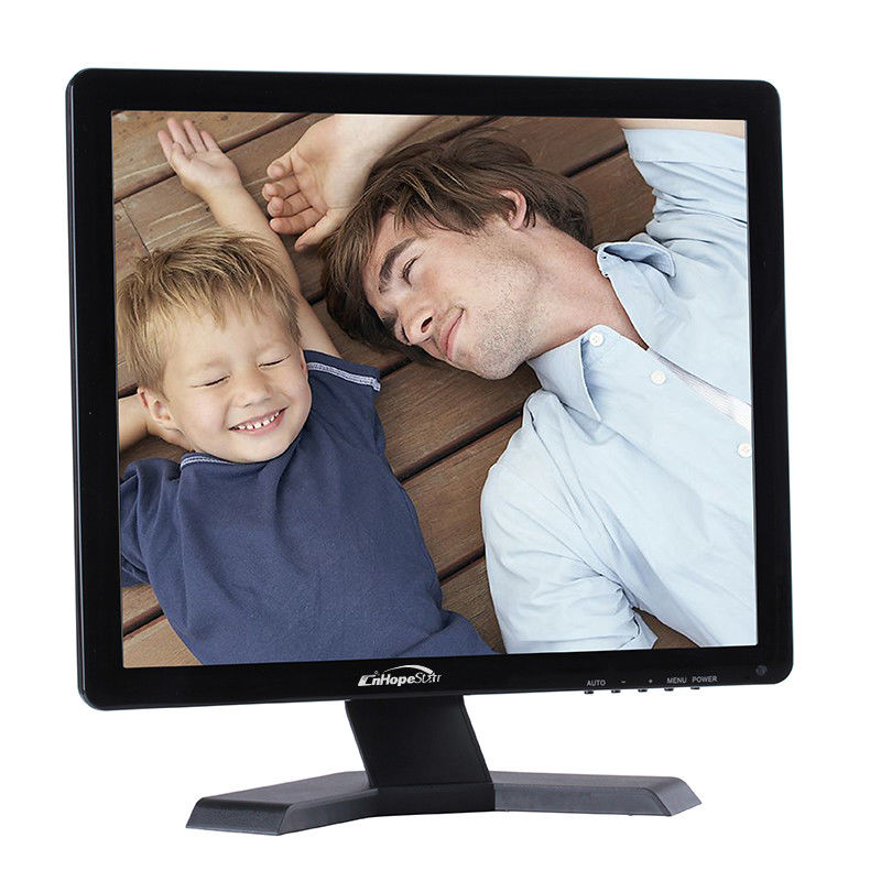 17 inç DC12V CCTV Hopestar Monitor Plastik Kasa HD Ekran BNC Girişi ile