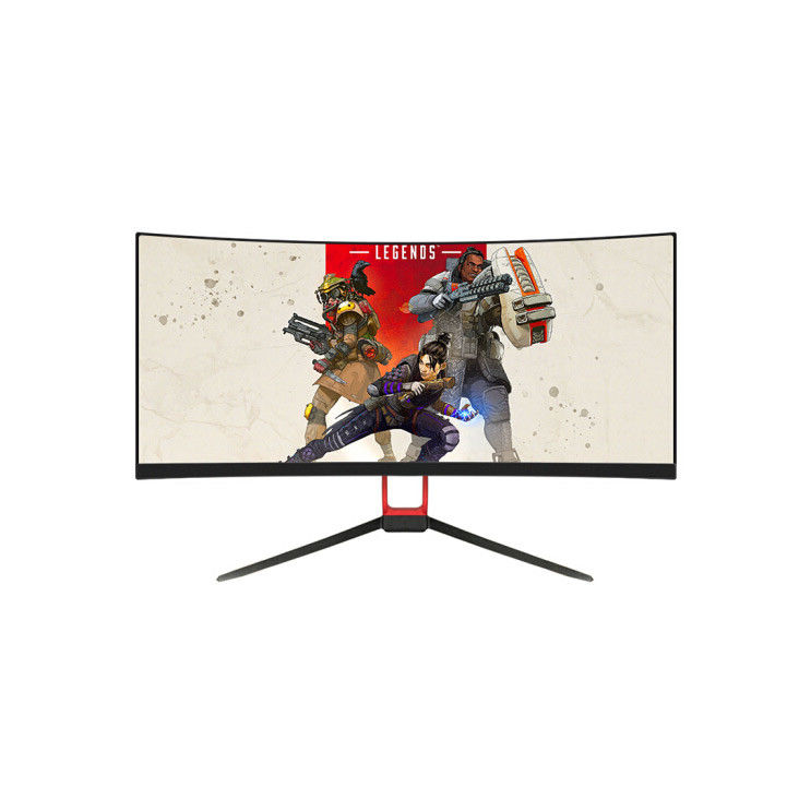 VESA Ekranı 30 Inch Freesync Eğimli PC Oyun Monitörü 1920*1080 75Hz 1ms