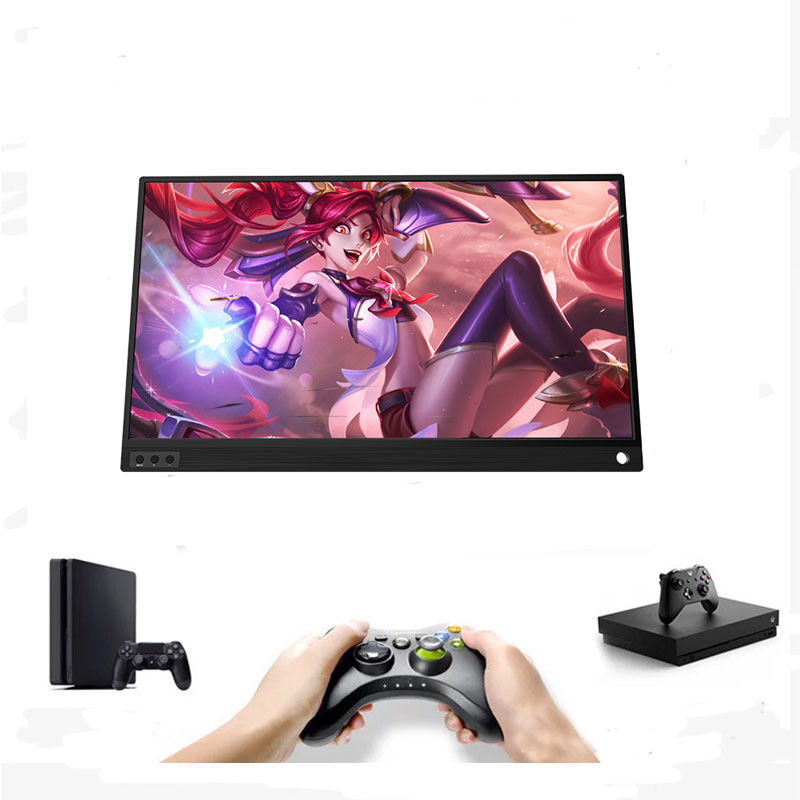 15.6 inç 4k 1920x1080 taşınabilir kablosuz dokunmatik ekran monitörü