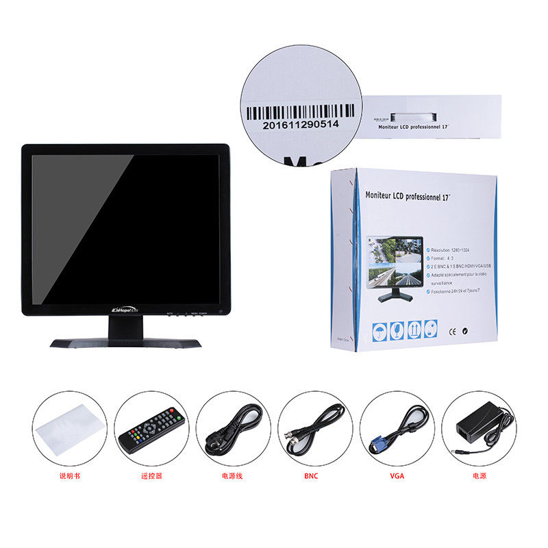 1024x768 15" Cctv Ekran Monitörü