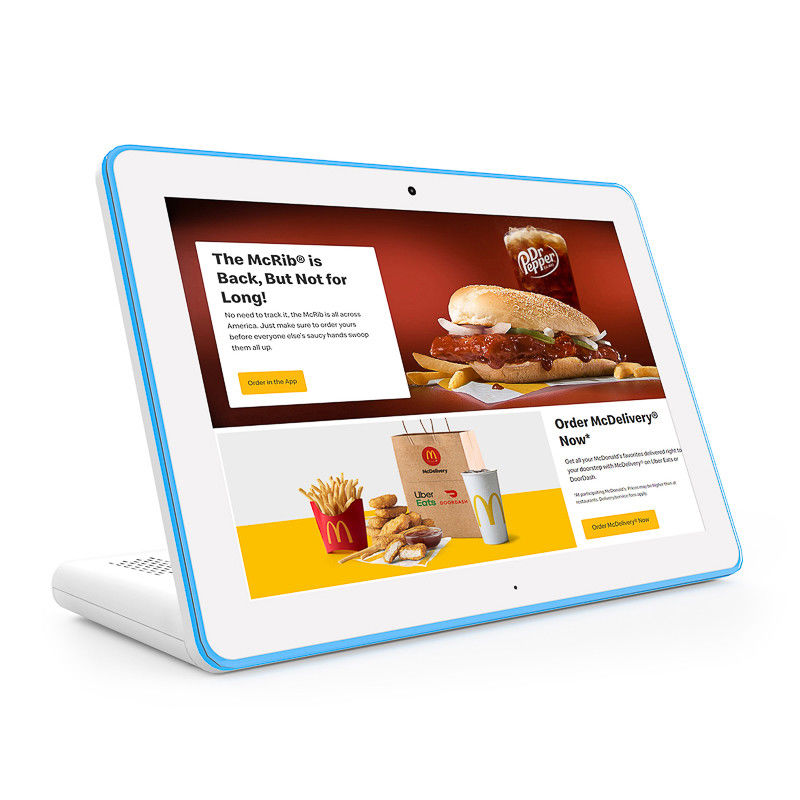 10.1" IPS Dokunmatik Ekranlı Android Tablet PC, NFC RFID Okuyucu ve Etkileşimli Terminaller için LED Işık Çubuğu
