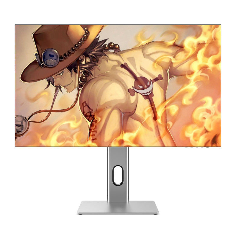 27 inç 1ms Çerçevesiz Oyun 4K Monitör 125% Tip C Düz ekran IPS