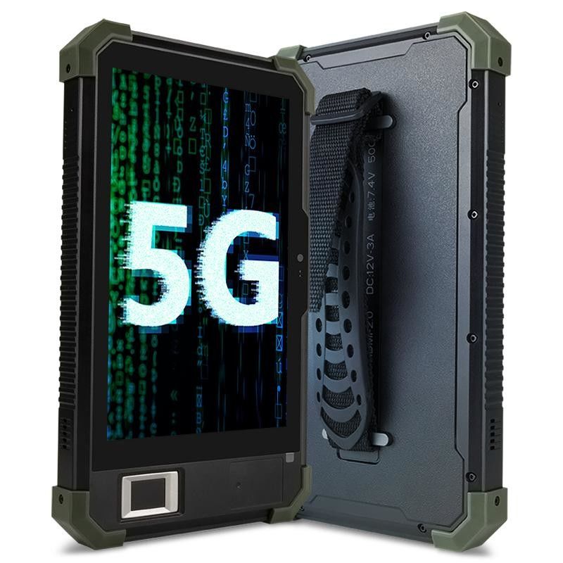 IP68 GPS VGA HDMI Endüstriyel Sabit Tablet Yüz Taraması WIFI Parmak izi