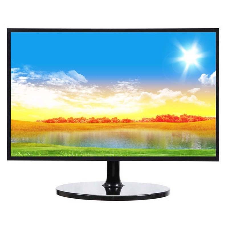Full HD Siyah 23 inç LED Bilgisayar Monitörleri 12V HDMI VGA 1920*1080