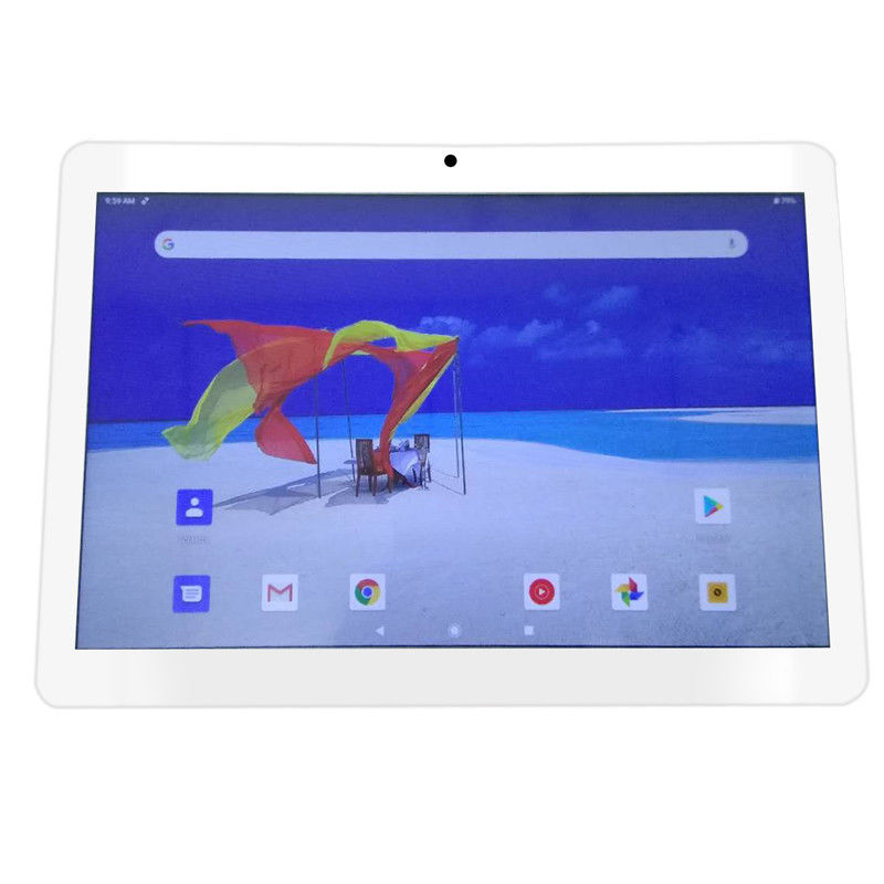 10.1 inç Ultra İnce Android Tablet PC 5 Noktalı Kapasitif Dokunmatik Ekran
