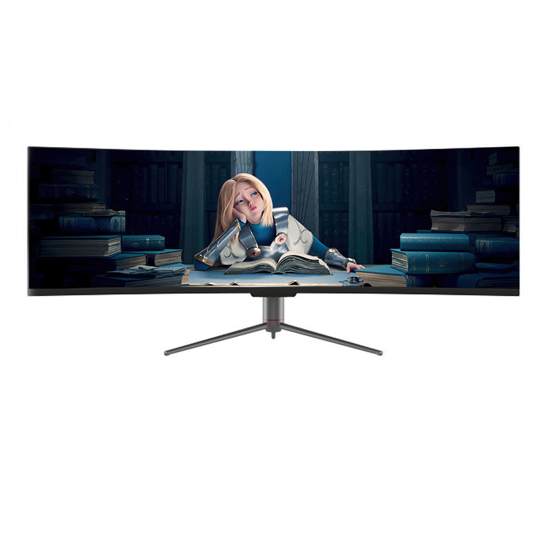 PIP PBP DP 1MS 49 inç Eğri PC Monitör Ekranı 4K 144hz 5K 120hz