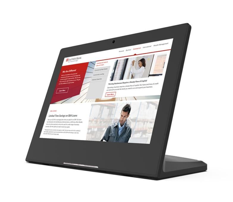 10.1''L şekli RK3288 All In One Android Tablet IPS dokunmatik ekran
