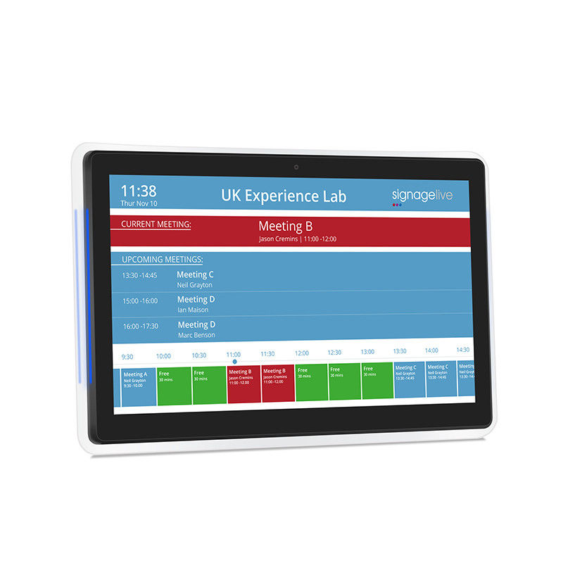 Duvara monte edilmiş 10.1 inç All In One Android Tablet PC POE dokunmatik ekran