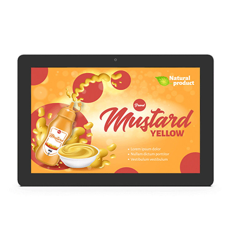 Oem Odm Akıllı Ev 10.1 İnç RK3288 Tablet Duvara Montaj Nfc Poe Android Tablet Led Işıklı