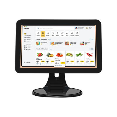 15.6 İnç Dokunmatik Ekranlı Masaüstü POS Terminali N2840 2+32GB Perakende Yazar Kasa ve Tarayıcı